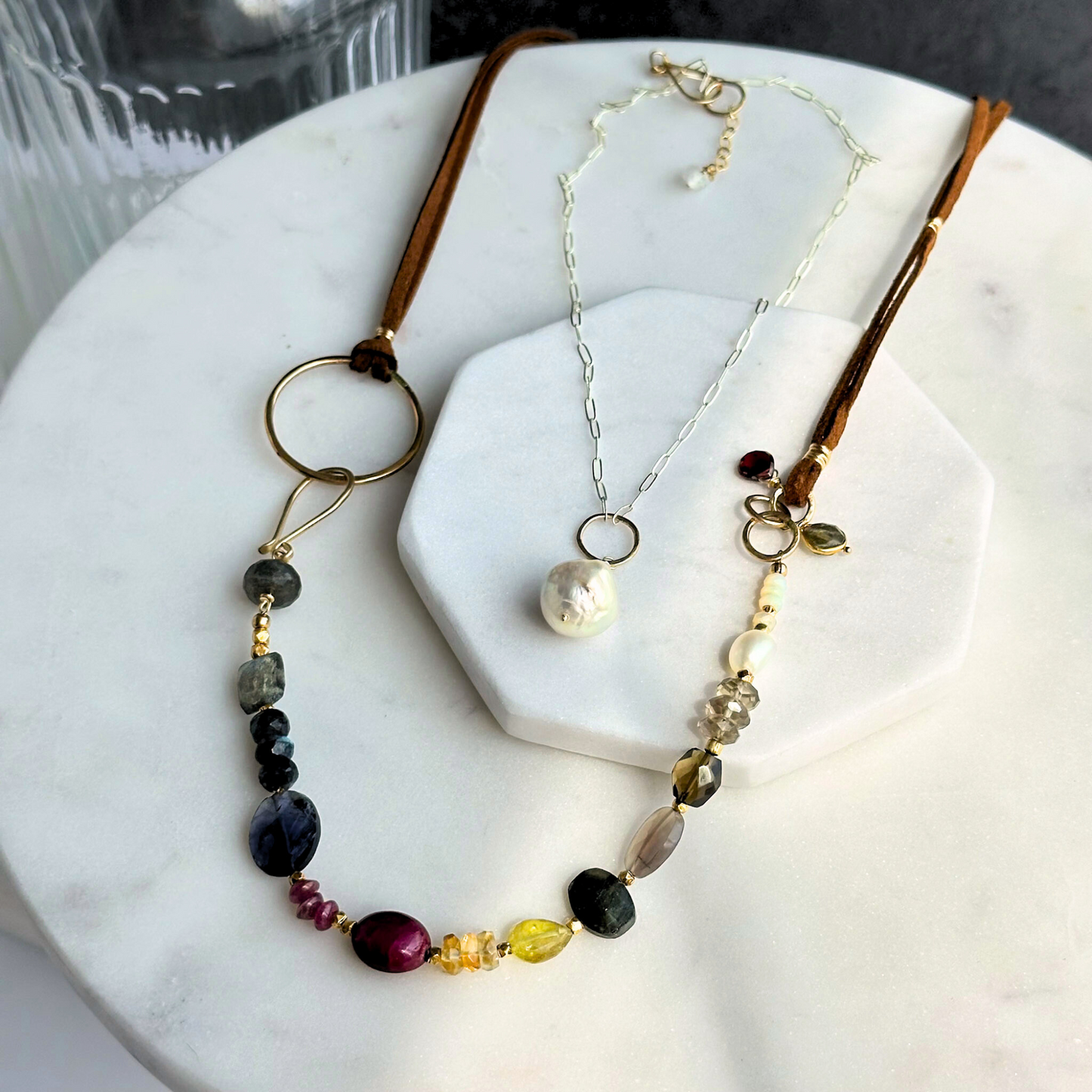 Bohemian Mosaic - Multi-Gemstone Necklace