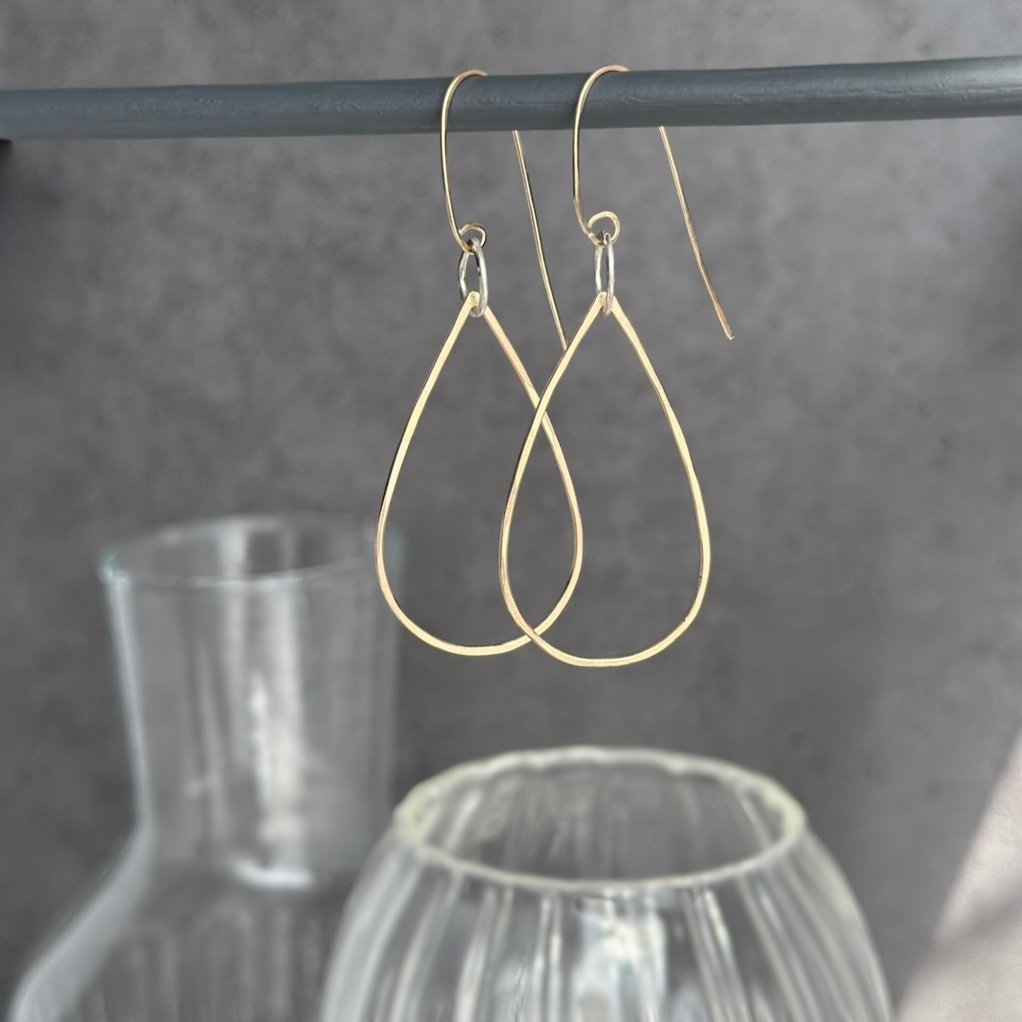 Golden Harmony - Gold-Filled and Sterling Silver Hoops