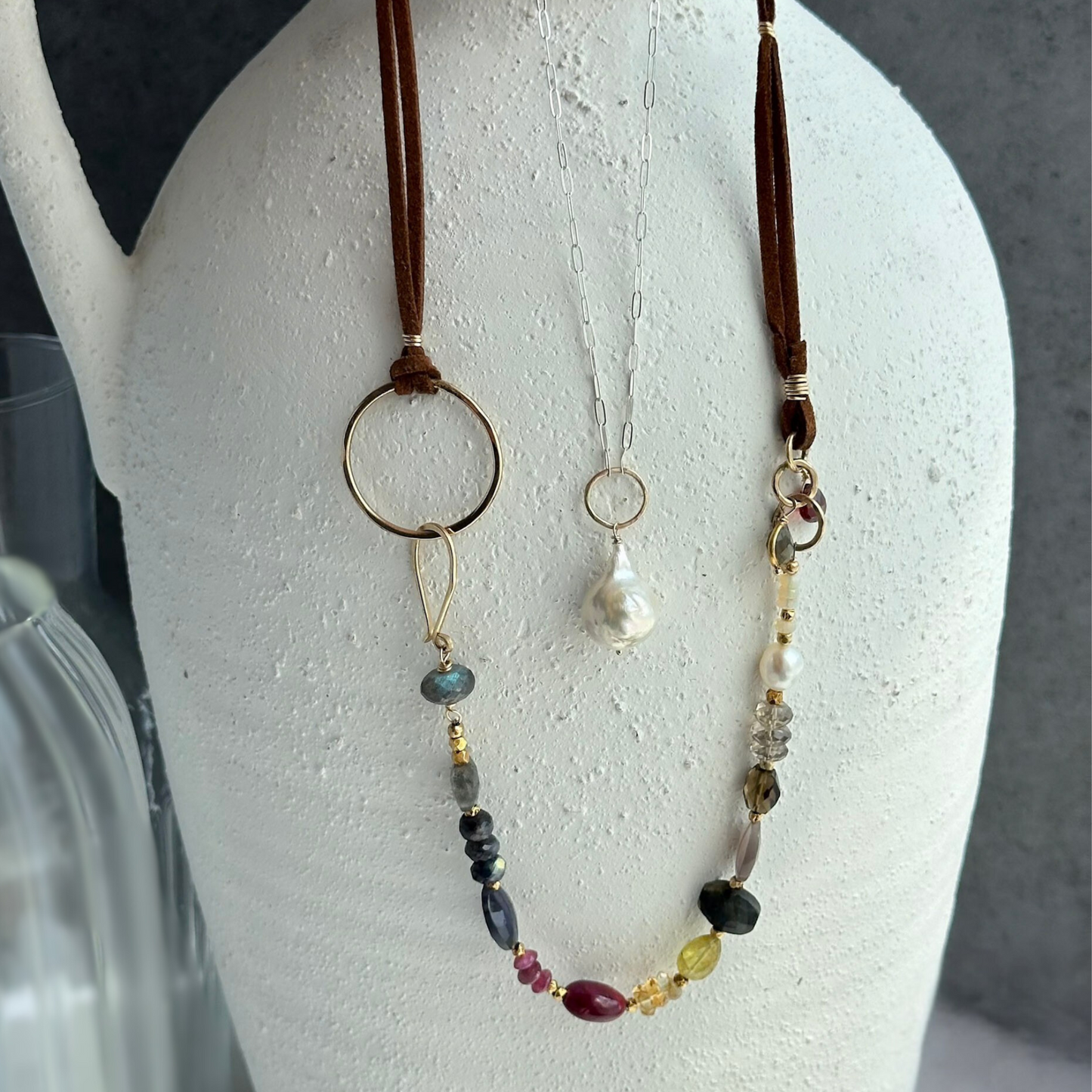 Bohemian Mosaic - Multi-Gemstone Necklace