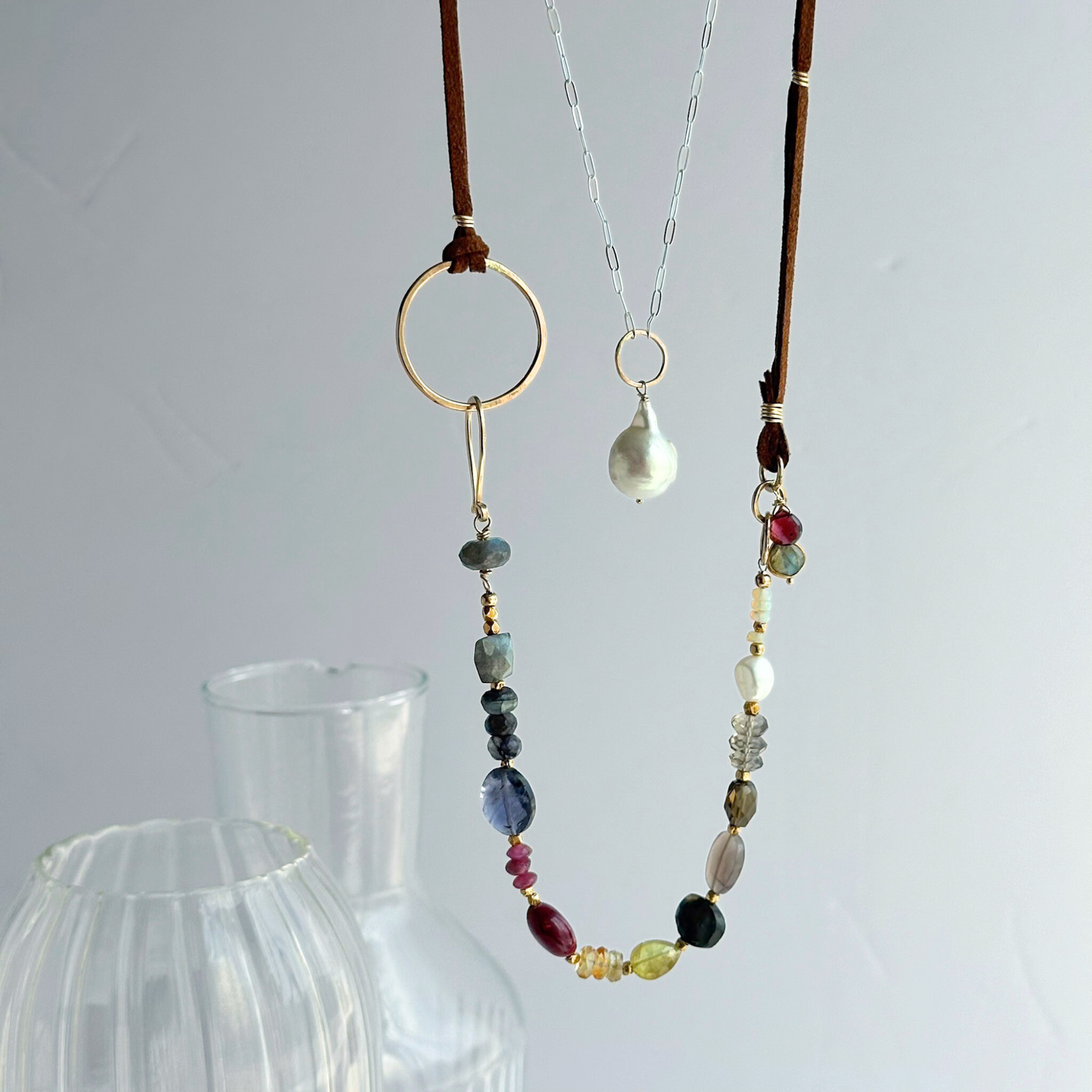 Bohemian Mosaic - Multi-Gemstone Necklace