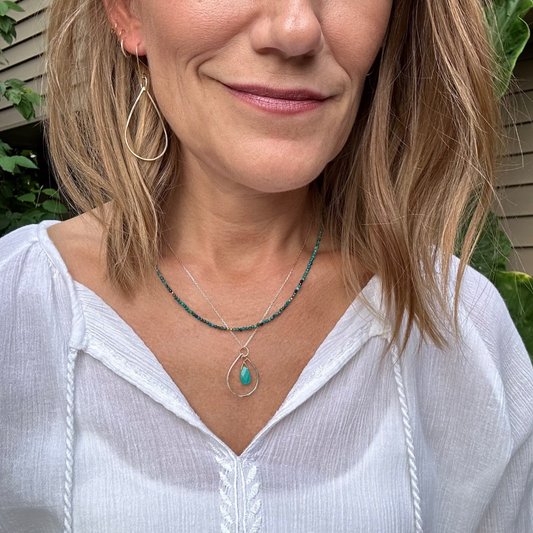 Golden Harmony | Gold-Filled Hoops