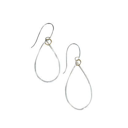 Subtle Elegance - Sterling Silver and Gold-Filled Hoops