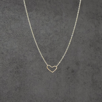 Small but Mighty | Tiny Sterling Silver & Gold Necklace