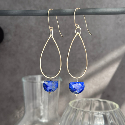 Inspired Wisdom - Lapis Earrings