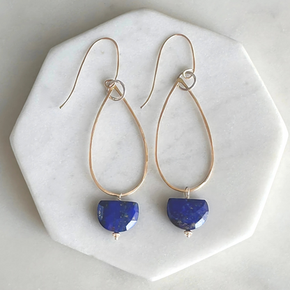 Inspired Wisdom - Lapis Earrings