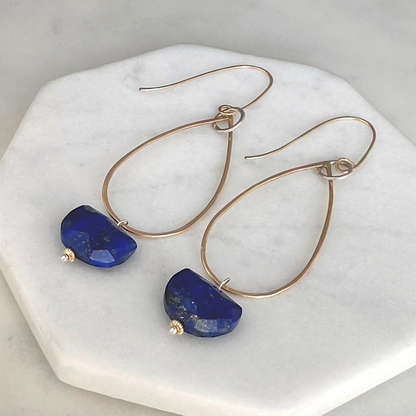Inspired Wisdom - Lapis Earrings