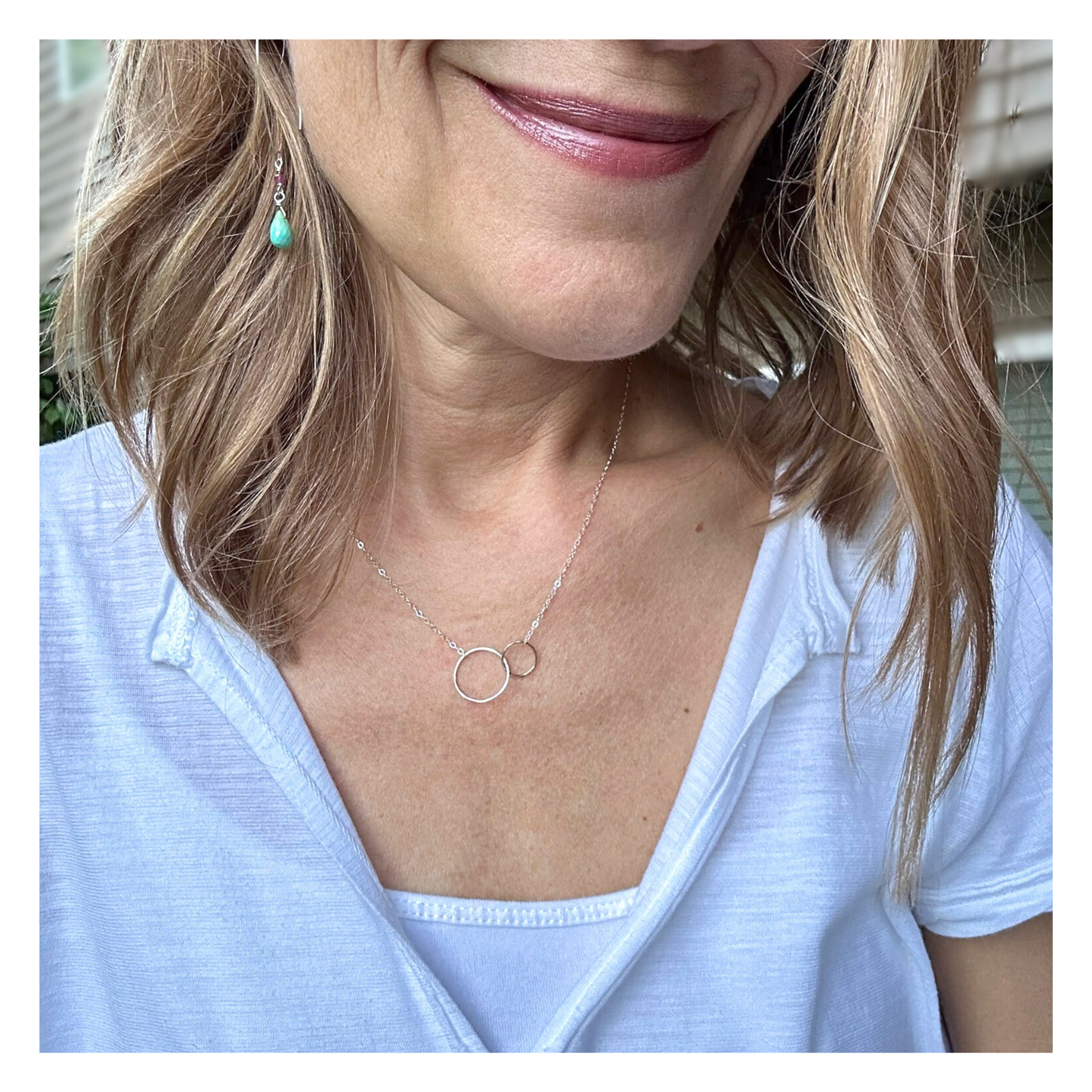 True Horizon | Turquoise Gold Earrings