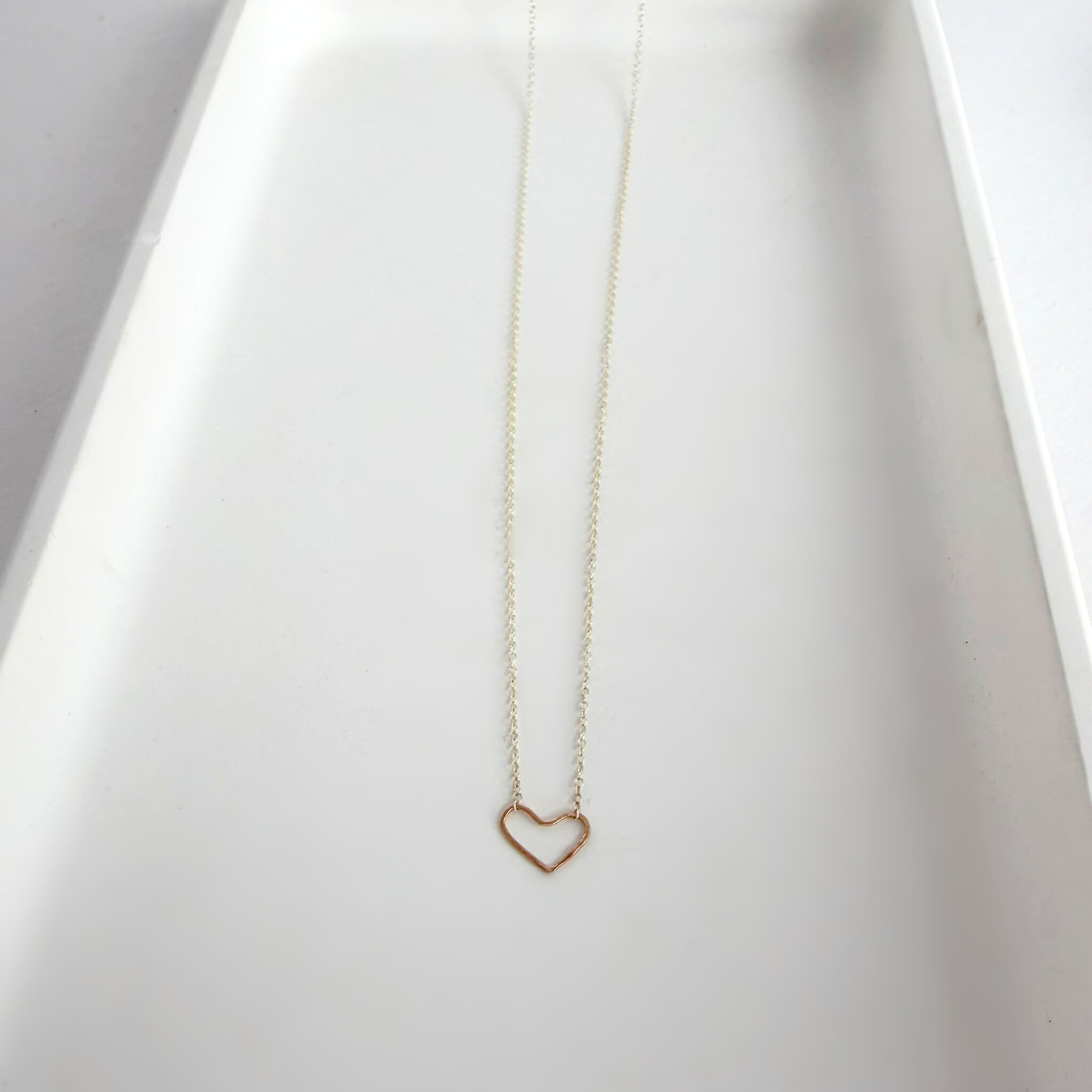 Small but Mighty | Tiny Sterling Silver & Gold Necklace