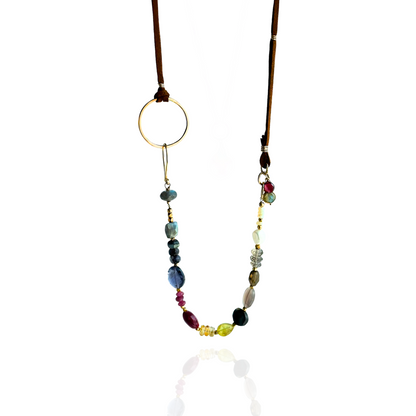 Bohemian Mosaic - Multi-Gemstone Necklace