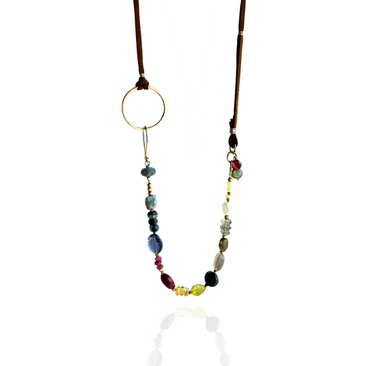 Bohemian Mosaic - Multi-Gemstone Necklace